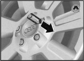 Колесные болты с колпачками Audi A6