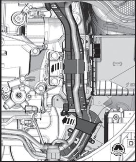 Снятие и установка опоры коробки передач Audi Q3