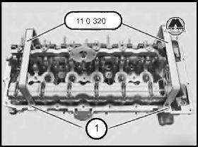 Снятие и установка головки блока цилиндров с прокладкой BMW 7