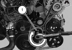ремень привода генератора  BMW X3
