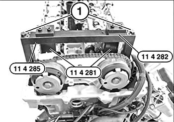 Проверка фаз газораспределения BMW Х5 с 2013 года