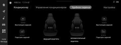 Вентиляция сидений Changan UNI-K c 2021 года