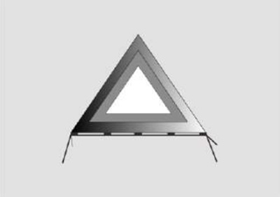 Знак аварийной остановки Changan CS55 PLUS c 2021 года