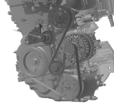 Приводной ремень Changan CS55 PLUS c 2021 года