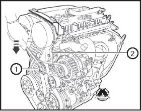 Двигатель Chery Tiggo с 2012 г. Ремень привода навесных агрегатов