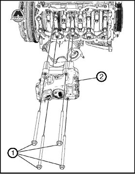 Снятие и установка балансирного блока Chevrolet Captiva