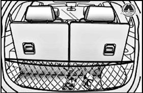 Багажная сетка Chevrolet Captiva