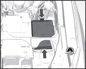 Блок предохранителей в моторном отсеке Chevrolet Trailblazer