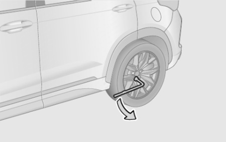 Замена колеса EXEED LX