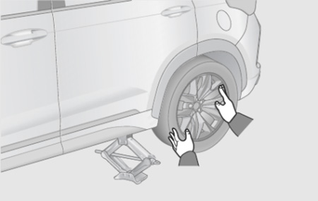 Замена колеса EXEED LX