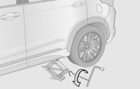 Замена колеса EXEED LX