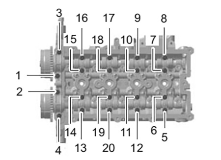 Головка блока цилиндров EXEED LX