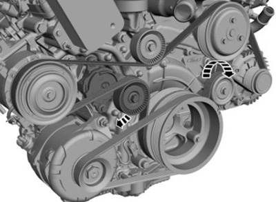 Ремень привода вспомогательных агрегатов Ford F-150