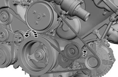 Ремень привода вспомогательных агрегатов Ford F-150