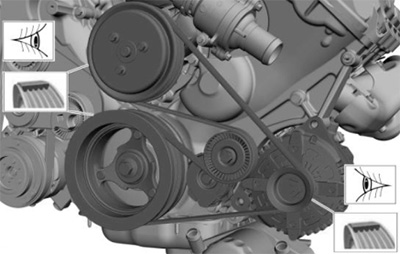 Ремень привода вспомогательных агрегатов Ford F-150