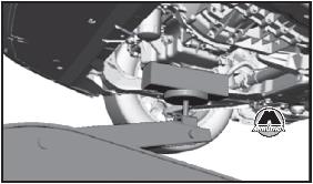 Снятие и установка опоры двигателя Ford Kuga