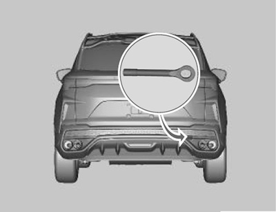 Установка буксировочной проушины Geely Coolray c 2022 года