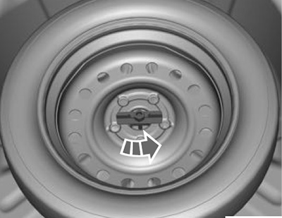 Запасное колесо Geely Coolray c 2022 года