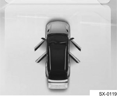 Напоминание о незакрытой двери Geely Coolray c 2022 года