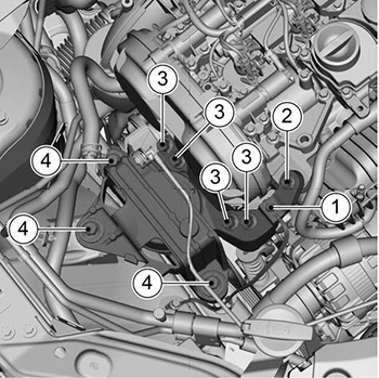 Опора силового агрегата Geely Monjaro c 2022 года