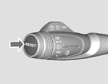 Кнопка RESET Geely Monjaro c 2022 года