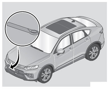 Буксировочная проушина Geely Xingyue c 2019 года