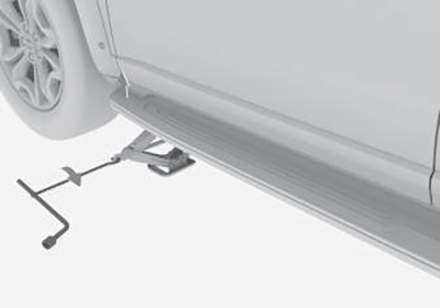 Установка запасного колеса Haval Dargo