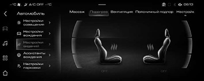 Сиденья с электроприводом Haval Dargo