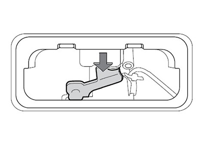 Аварийная разблокировка двери багажного отделения Haval M6