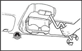 Ручной привод люка Hyundai Santa Fe