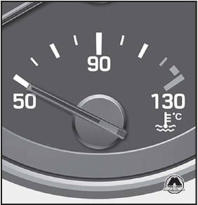 Указатель температуры охлаждающей жидкости двигателя Hyundai Solaris