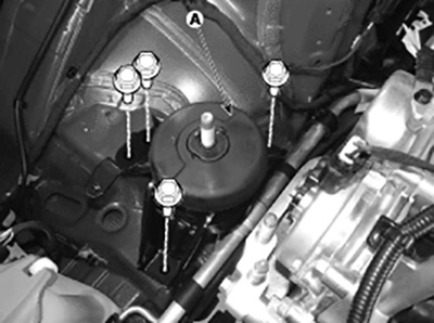 Декоративная крышка двигателя Hyundai Sonata с 2014 года