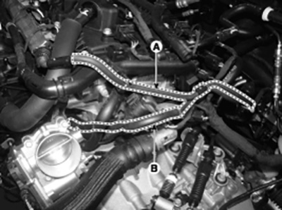 Снятие и установка двигателя 2,0 л MPi Hyundai Sonata с 2014 года
