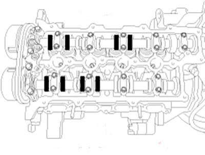 Проверка и регулировка клапанного зазора Hyundai Sonata с 2014 года