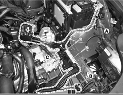 Снятие и установка двигателя 2,0 л MPi Hyundai Sonata с 2014 года