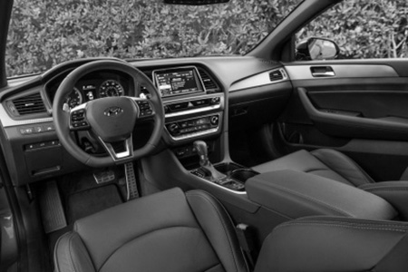 Автомобиль Hyundai Sonata с 2014 года