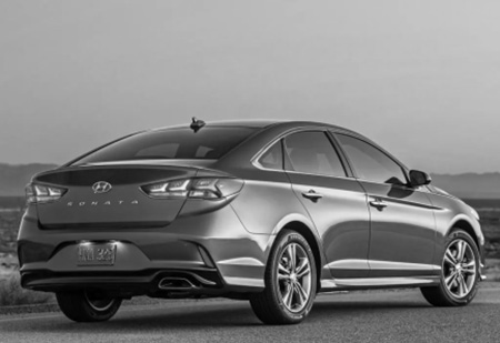 Автомобиль Hyundai Sonata с 2014 года