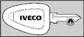 Ключи автомобиля Iveco Daily