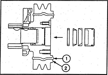 Шкив коленчатого вала JCB 3CX / 4CX с 1991 года