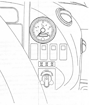 Приборы JCB 3CX / 4CX с 1991 года