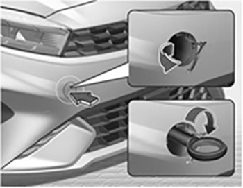 Съемный буксирный крюк Kia Cerato c 2021 года