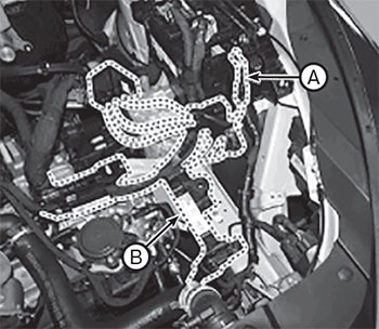 Крышка двигателя Kia K5 c 2019 года