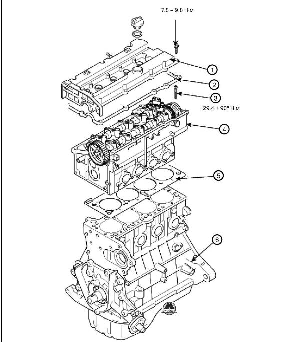 Снятие и установка двигателя Киа рио