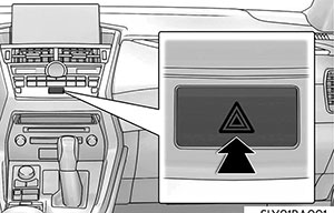 Лампы аварийной сигнализации Lexus NX с 2014 года