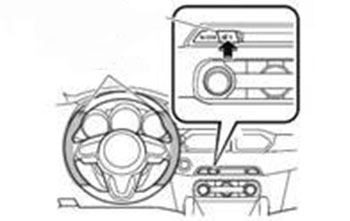 Регулировка рулевого колеса Mazda CX-5 c 2017 года