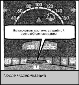 Выключатель системы аварийной световой сигнализации Mercedes Vito V-Klasse