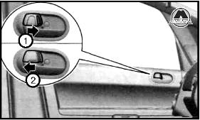 Блокировка и разблокировка дверных замков Mitsubishi Colt