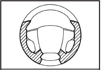 Обогрев обода рулевого колеса Mitsubishi Pajero Sport с 2015 года