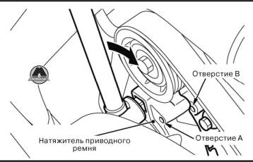 Снятие шкива коленчатого вала Mitsubishi Pajero IV