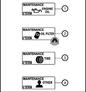 Индикаторы работы Nissan Murano
